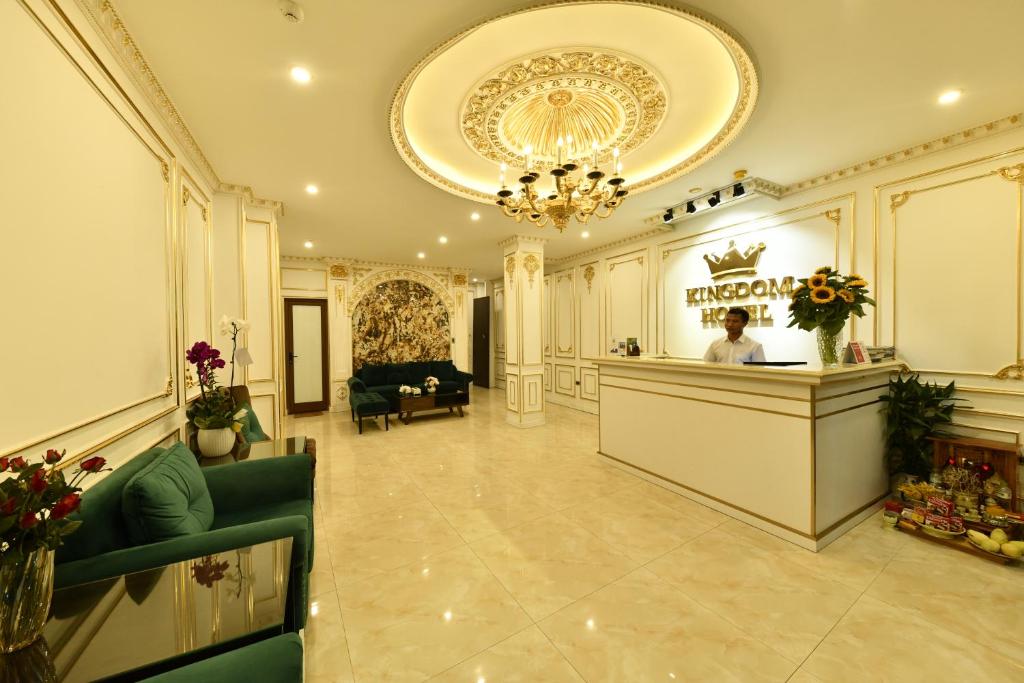 Posezení v ubytování Kingdom Hotel Hanoi