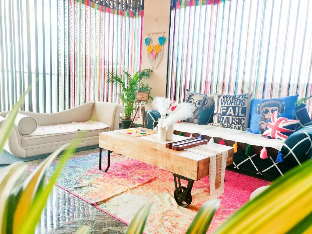 Posezení v ubytování Tranquil Traditions Homestay - Inspired by Nature & Heritage