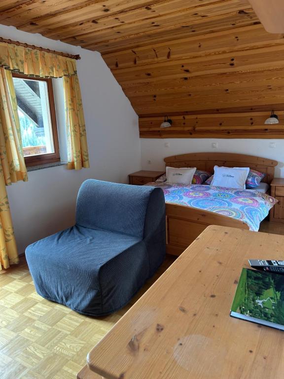 Posezení v ubytování Tourist farm Gradišnik
