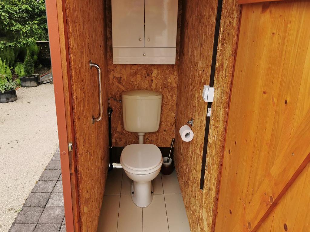 Koupelna v ubytování Lookout Resort tiny house