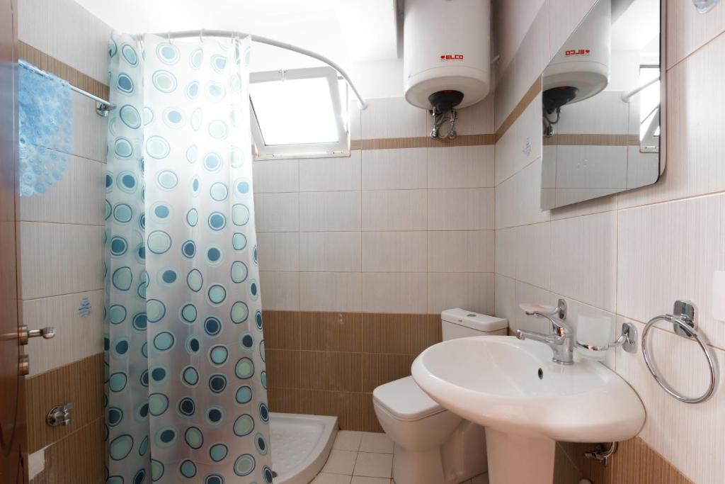 Koupelna v ubytování Ariadne 7 Apartments