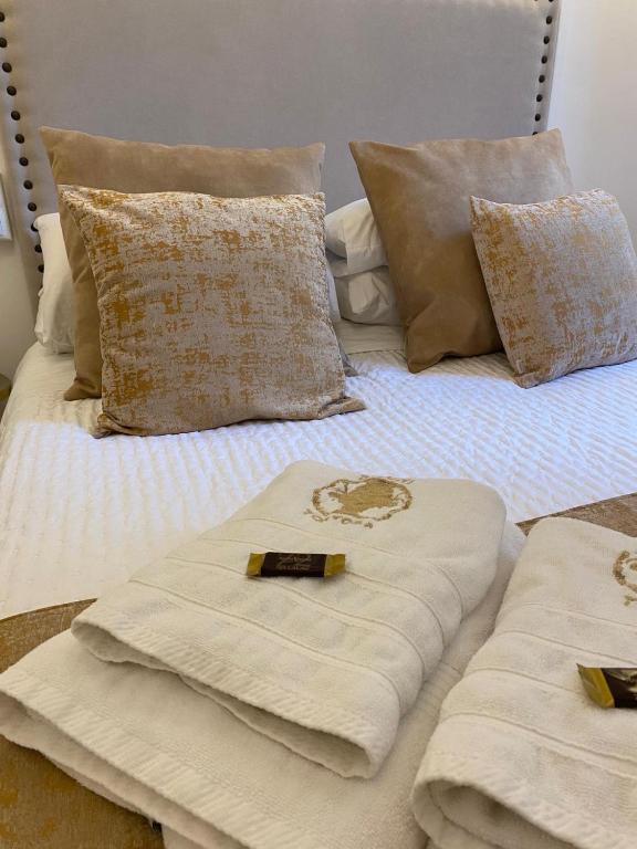 Postel nebo postele na pokoji v ubytování Siboni Tortosa