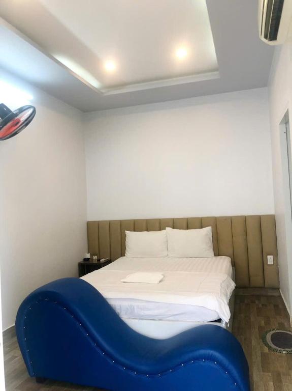 Postel nebo postele na pokoji v ubytování Nhà nghỉ 378