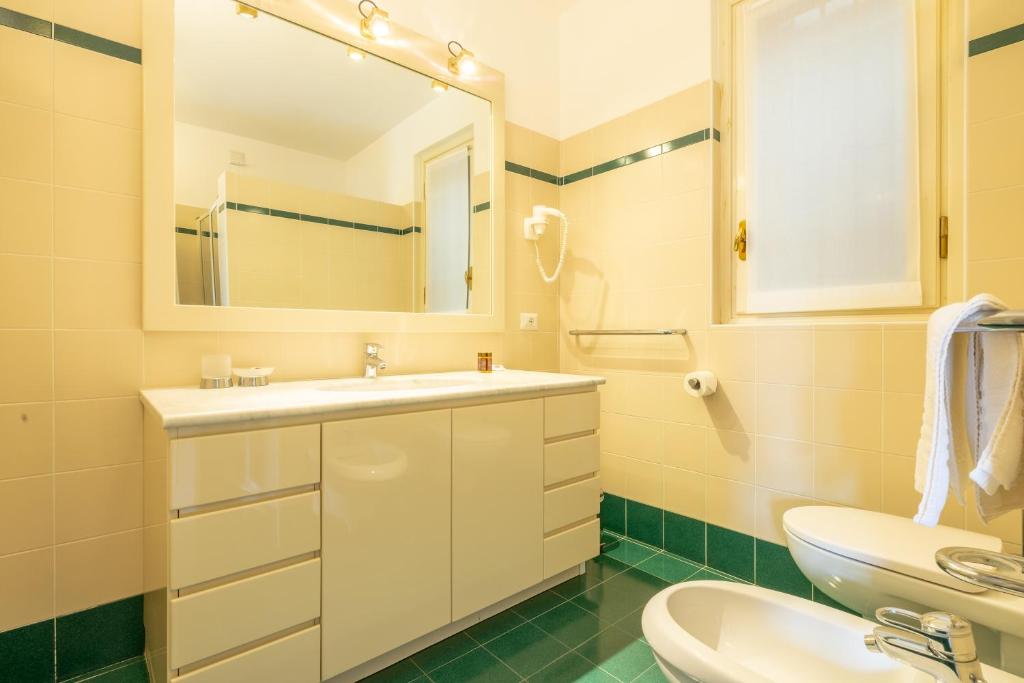 A bathroom at Albergo Villa Edy
