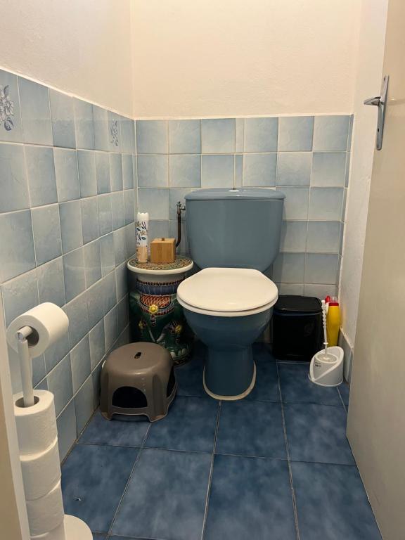Koupelna v ubytování La chambre des canots