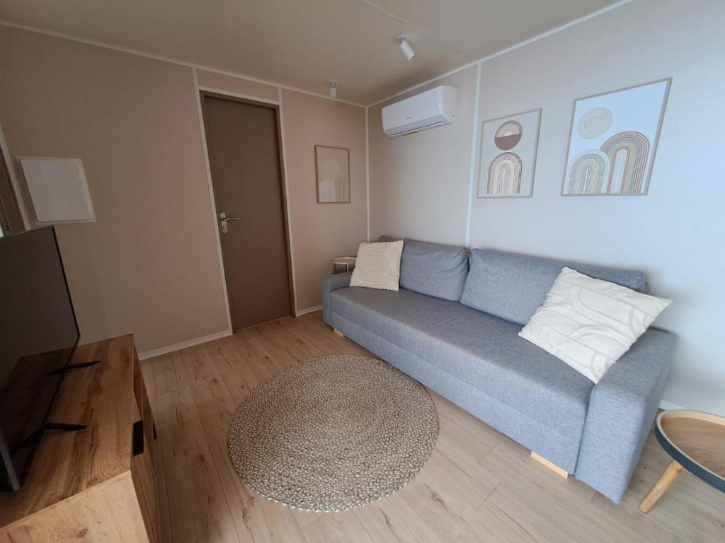 Posezení v ubytování Chalet avec vue mer splendide