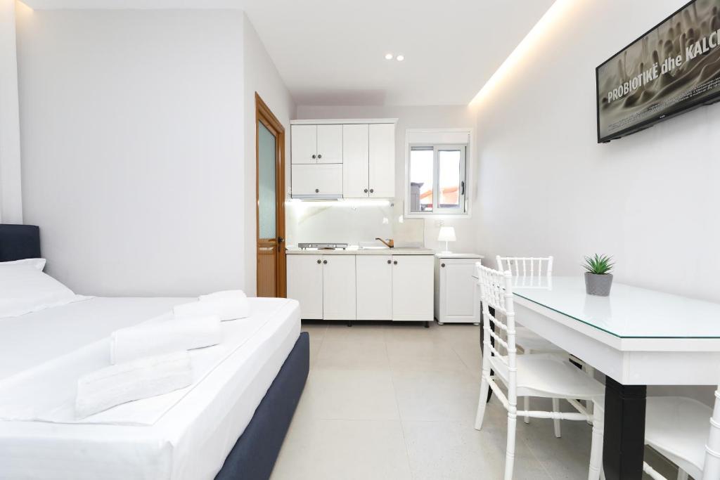Postel nebo postele na pokoji v ubytování Vila Feliz - Premium Rooms with Free Private Parking