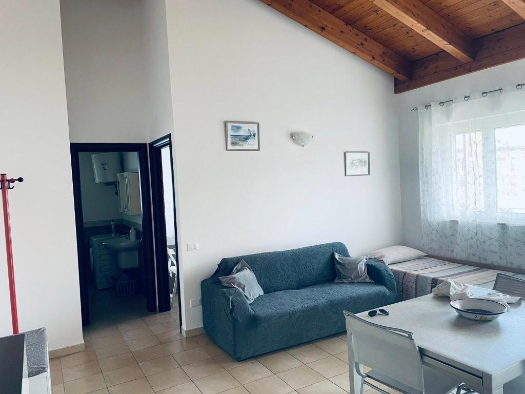 Posezení v ubytování Casa Caretta