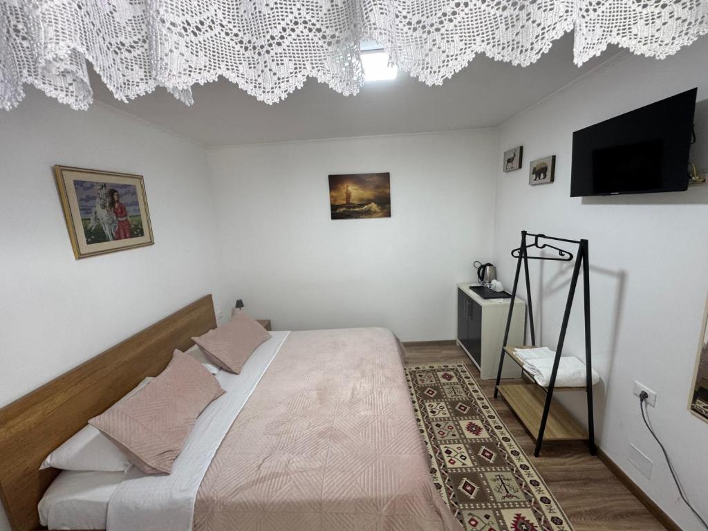 Postel nebo postele na pokoji v ubytování Double17 Apartaments