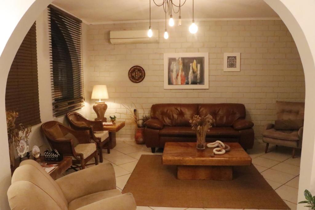 Posezení v ubytování Cithos Hotel