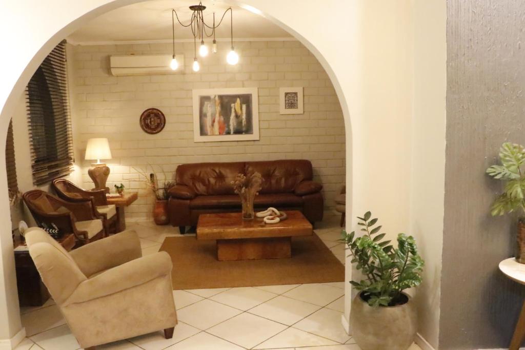 Posezení v ubytování Cithos Hotel