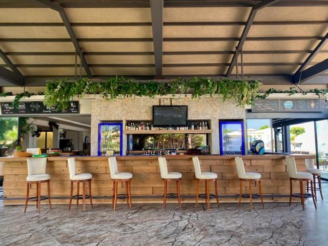 TV a/nebo společenská místnost v ubytování Hotel Mutlu