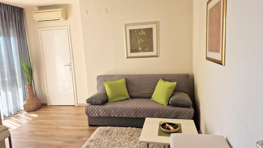 Posezení v ubytování Apartment Bakus