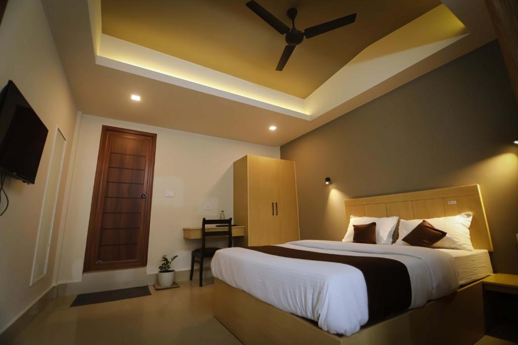 Letto o letti in una camera di Hotel Eastern