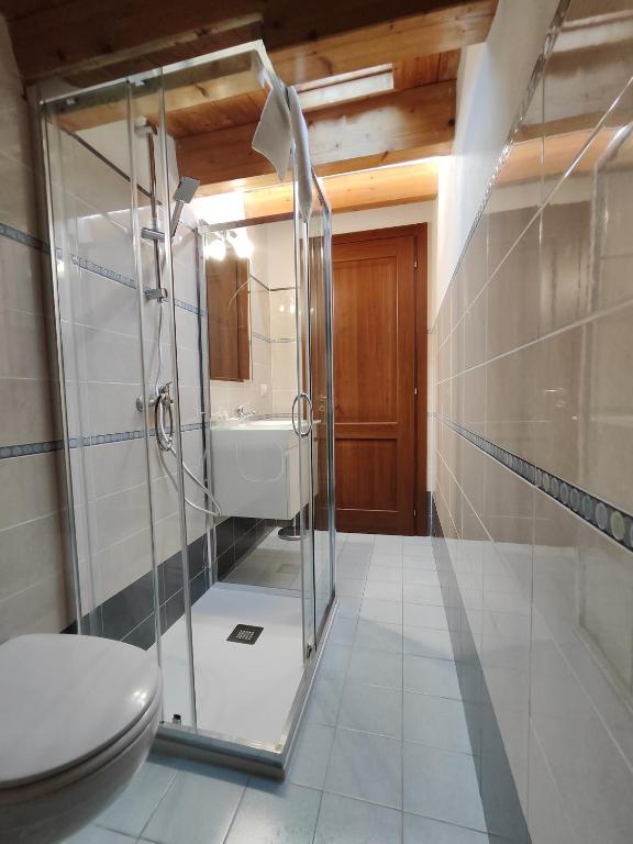Koupelna v ubytování Casa Malaclà B&B