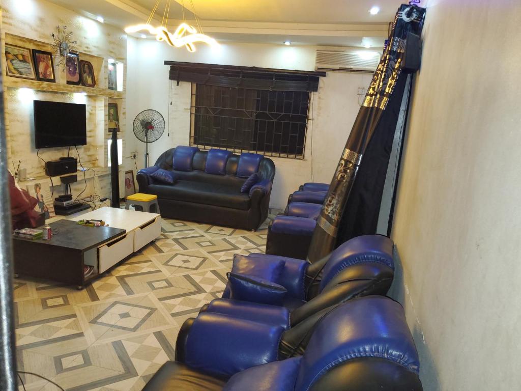 Posezení v ubytování Feran Room