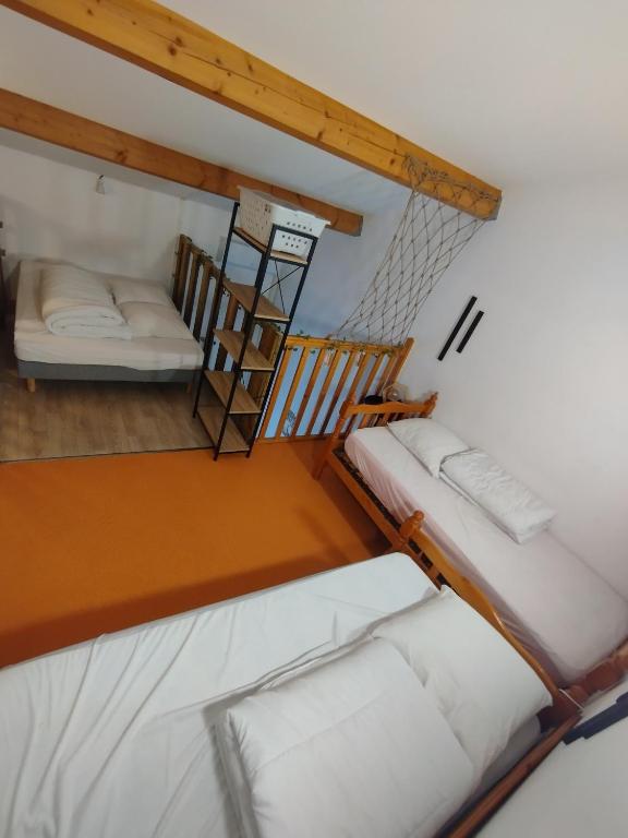 Postel nebo postele na pokoji v ubytování Maisonnette 4 personnes