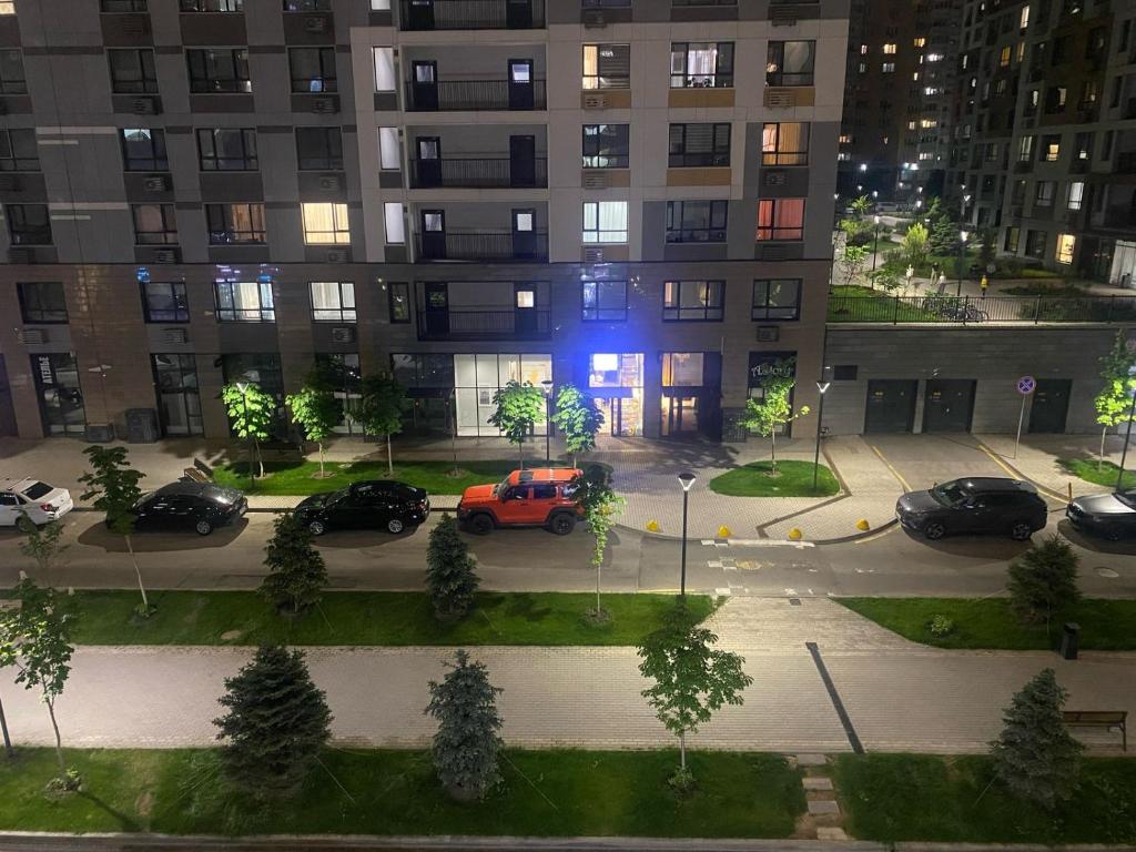 Bygningen som lejligheden ligger i