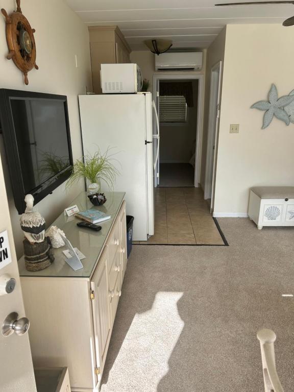 Kuchyň nebo kuchyňský kout v ubytování Astronaut Motel