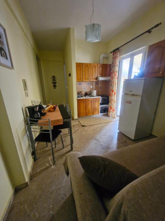 Kuchyň nebo kuchyňský kout v ubytování Vivari apartment