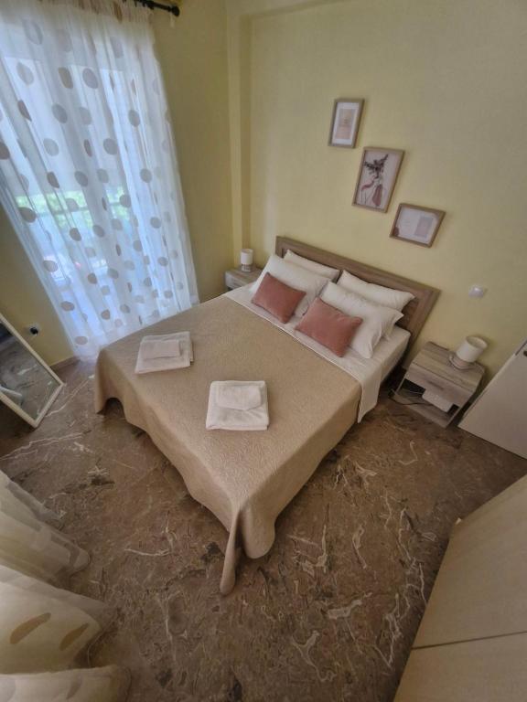 Postel nebo postele na pokoji v ubytování Vivari apartment