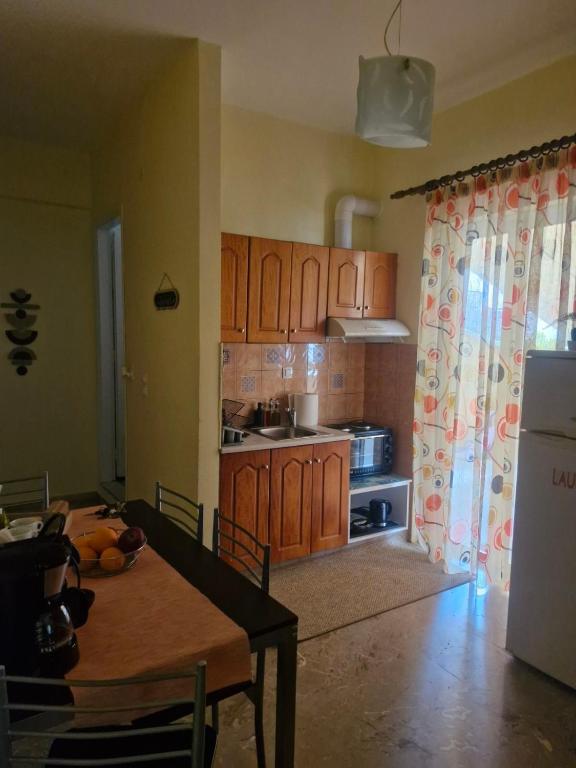 Kuchyň nebo kuchyňský kout v ubytování Vivari apartment