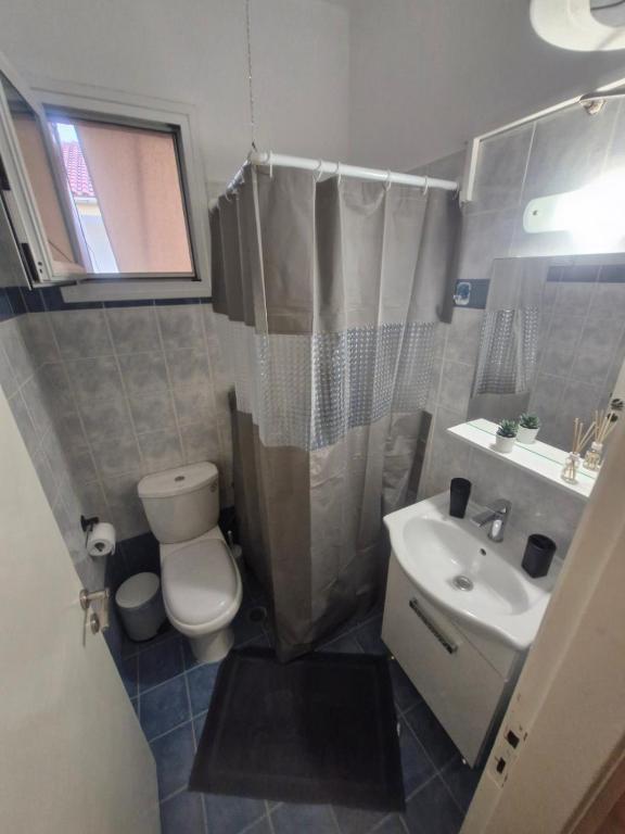 Koupelna v ubytování Vivari apartment