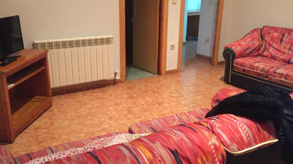 Posezení v ubytování Apartamento González Montsec Montrebei