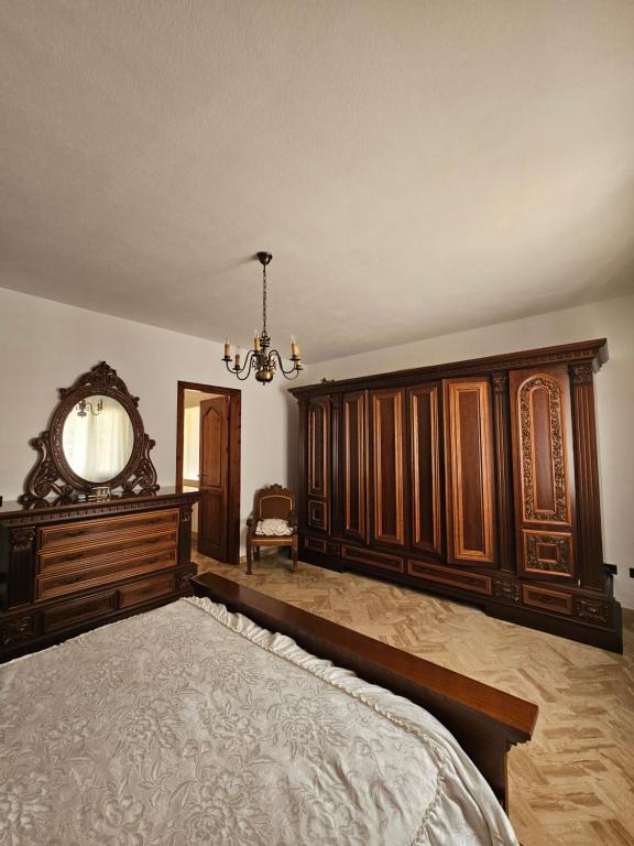 Postel nebo postele na pokoji v ubytování Villantoine De La Marina Di Orosei