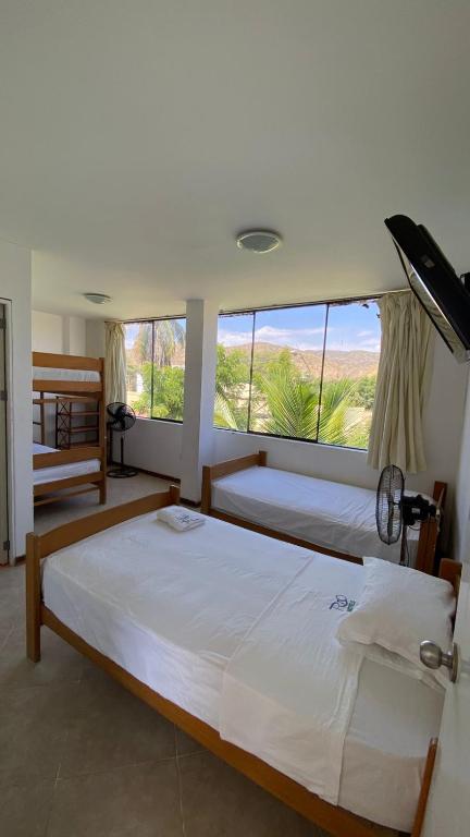 Rio Hotels Mancora - Quadruple Room With Private Bathroom