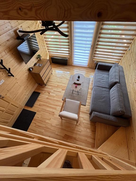 Istumisnurk majutusasutuses Apartman Lenka