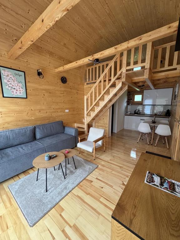 Istumisnurk majutusasutuses Apartman Lenka