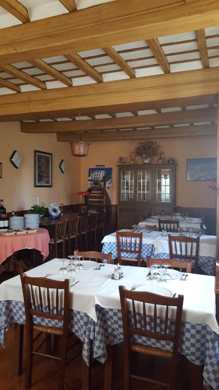 Posezení v ubytování Albergo Ristorante Gualtieri