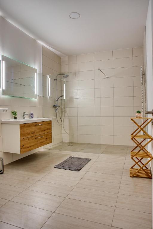 Koupelna v ubytování TheStationNest