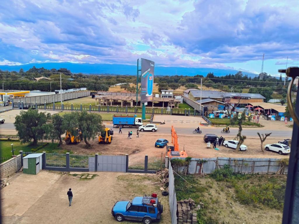 Letecký snímek ubytování BObbs Homestay