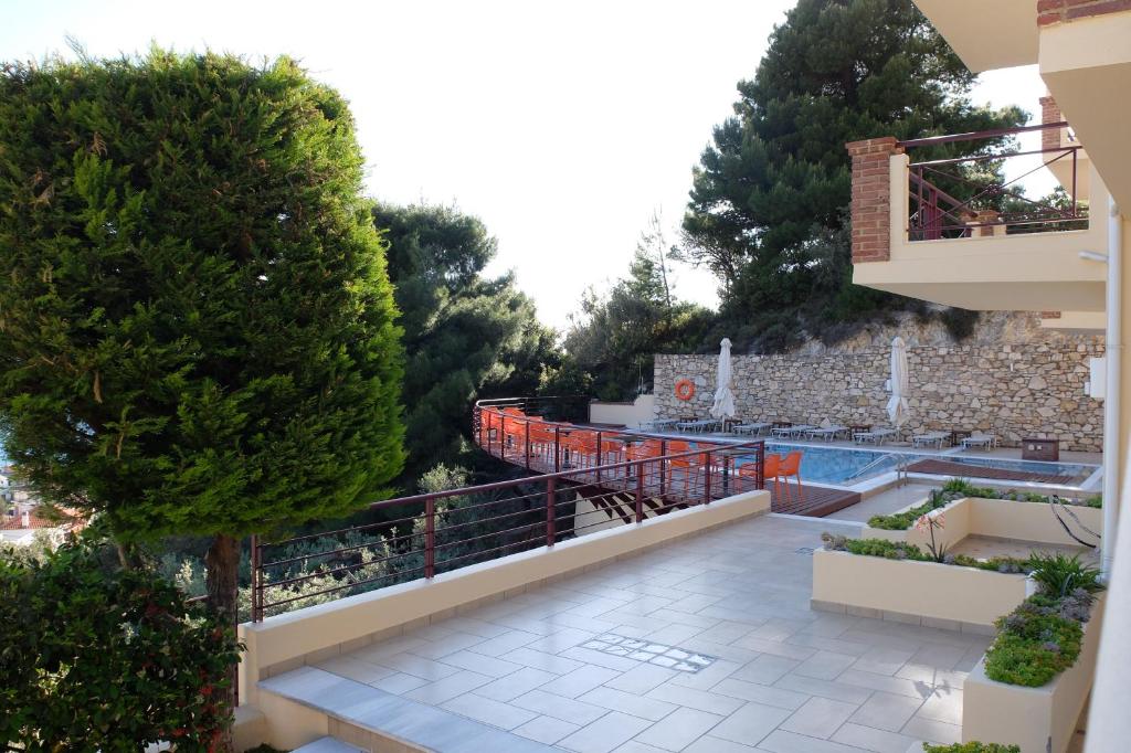 Zahrada ubytování Agrabeli Apartments