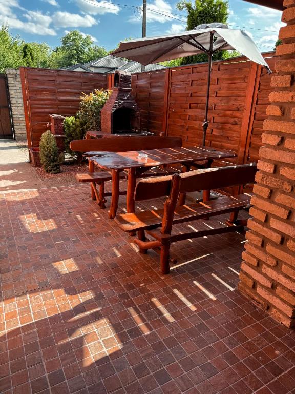 Patio nebo venkovní prostory v ubytování KK Apartment