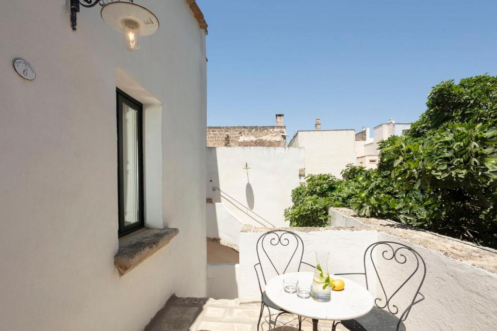 A balcony or terrace at Don Alfonso Dimora D'epoca