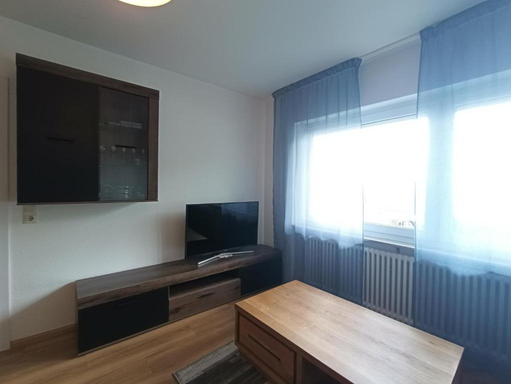 TV a/nebo společenská místnost v ubytování Freddy