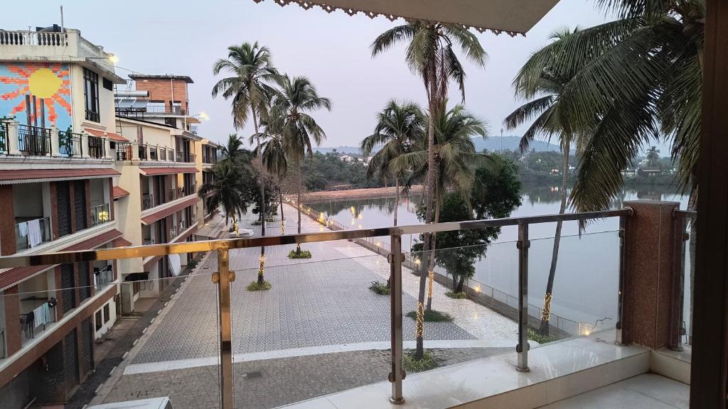 Balkón nebo terasa v ubytování Resort Primo Bom Terra Verde