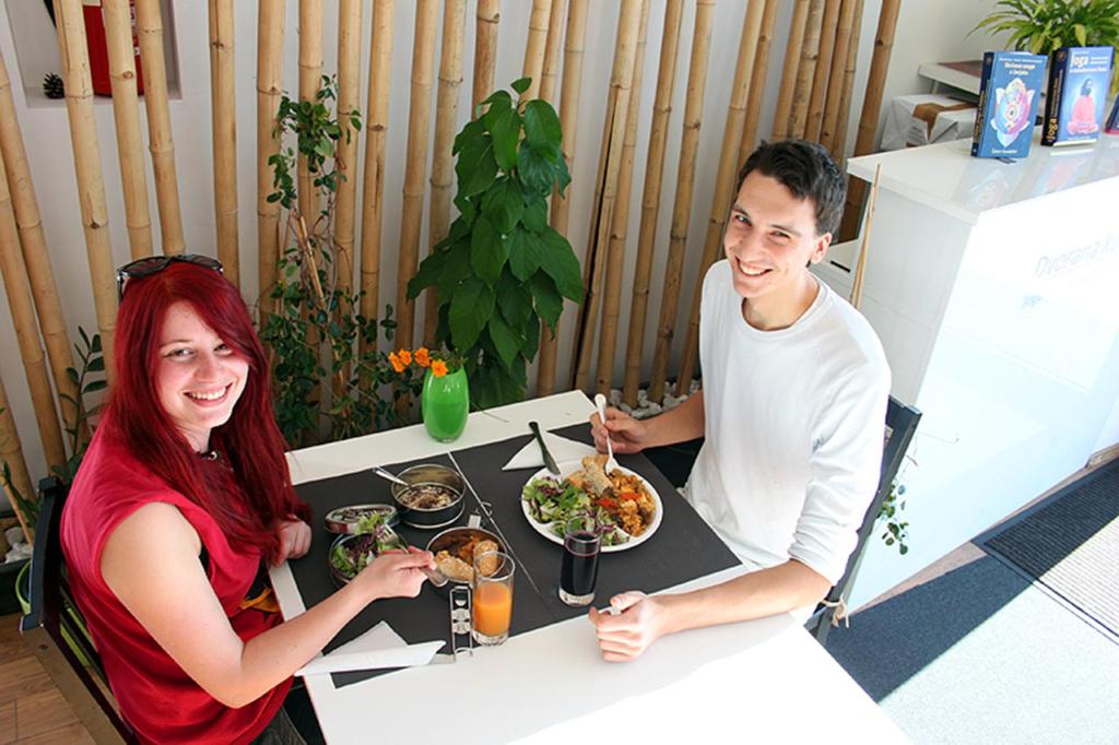 Nápoje v ubytování Hostel Dharma