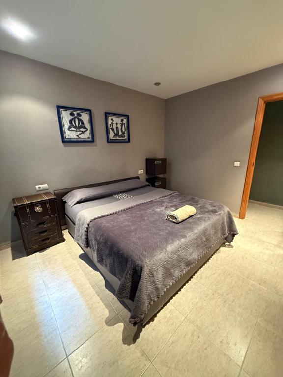 Postel nebo postele na pokoji v ubytování Apartamento S&L