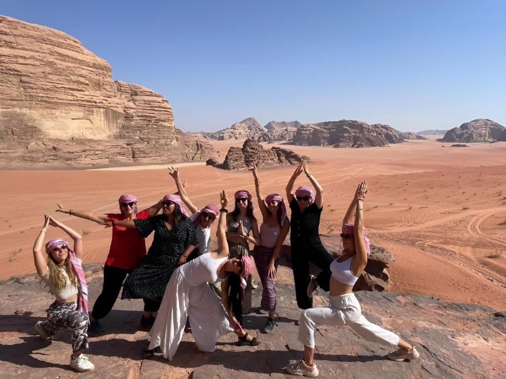 Hosté ubytování wadi rum stupendo camp