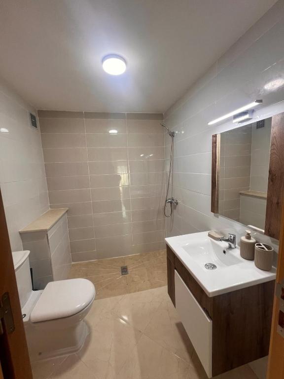 Koupelna v ubytování Apartamento moderno con wifi y parking gratis