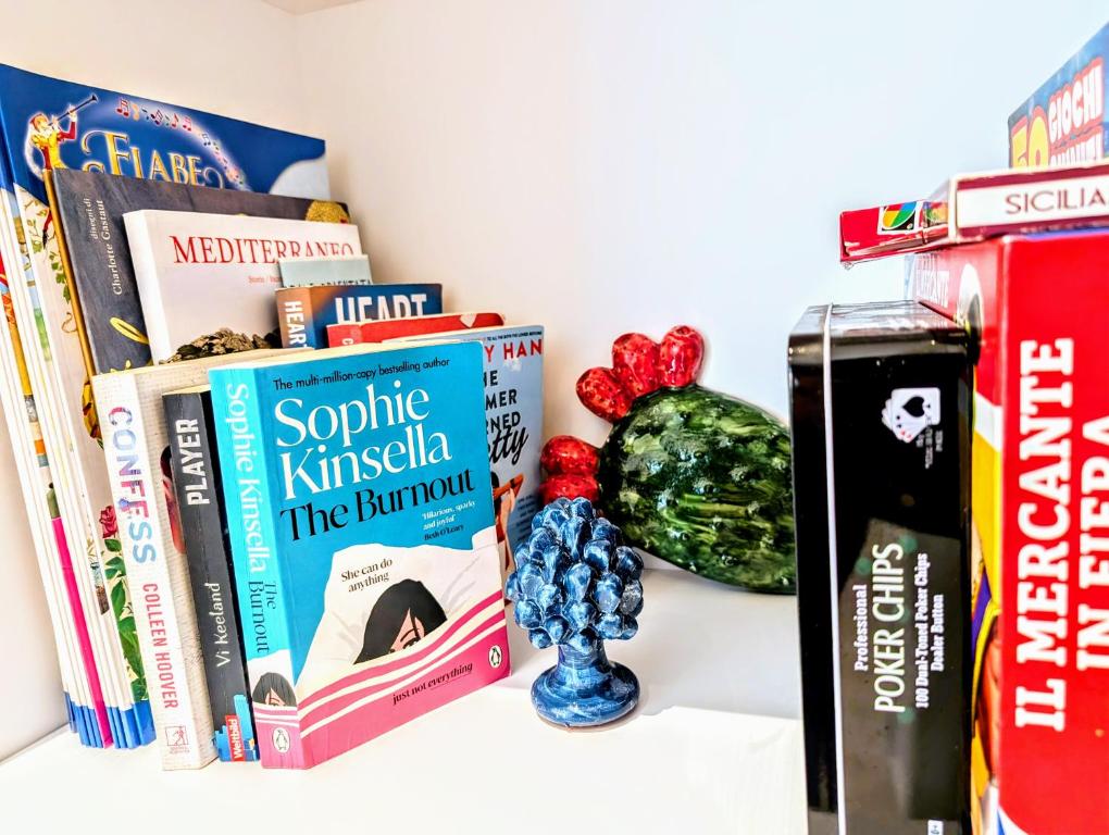 Biblioteca nel bed & breakfast