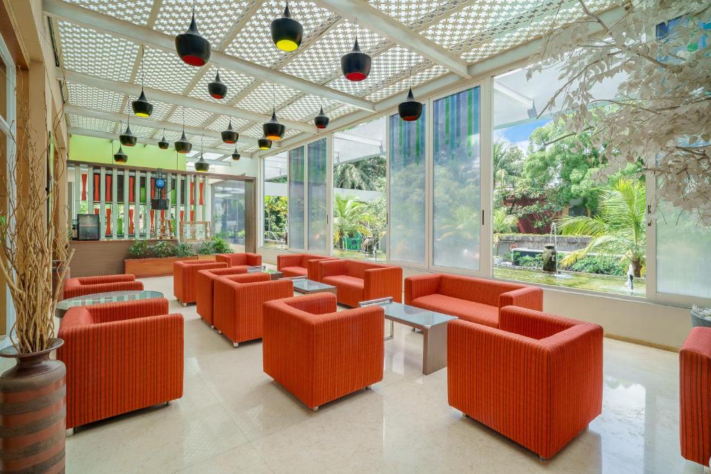 Posezení v ubytování Ibis Styles Solo