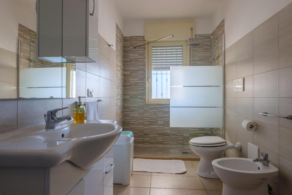 Kúpeľňa v ubytovaní Villa Marinezzi