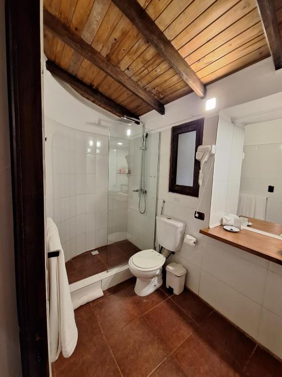 Koupelna v ubytování La Locanda