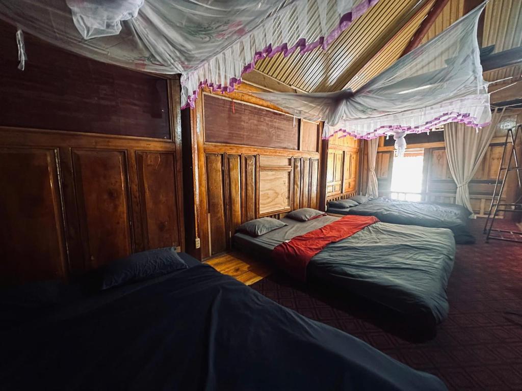 Voodi või voodid majutusasutuse Mơ Homestay toas