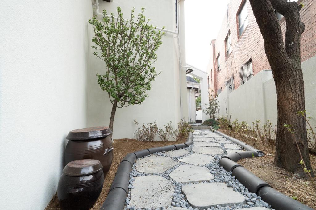 Grundriss der Unterkunft Boro Hanok Hostel in Myeongdong